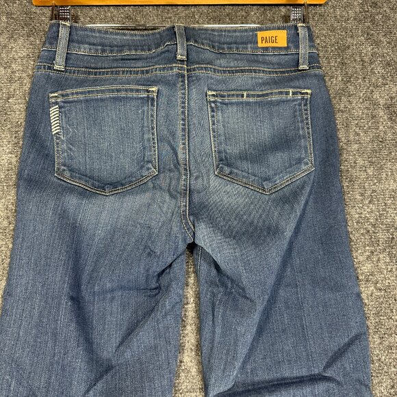 Paige Jeans Womens 26 Verdugo Ankle Cotton Stretch Medium Wash Pockets - Picture 9 of 9